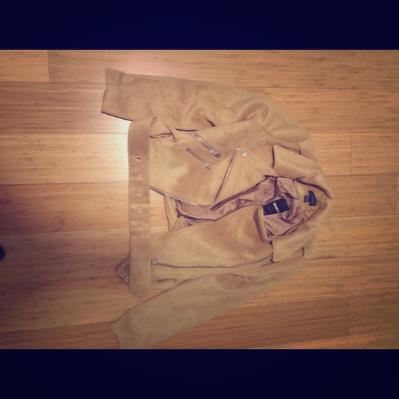Forever 21 Jackets & Blazers - brown motorcycle jacket Forever 21 Jackets & Blazers - brown motorcycle jacket